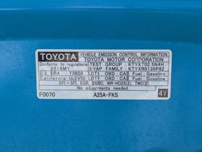 2019 Toyota RAV4 XLE FWD (Natl)