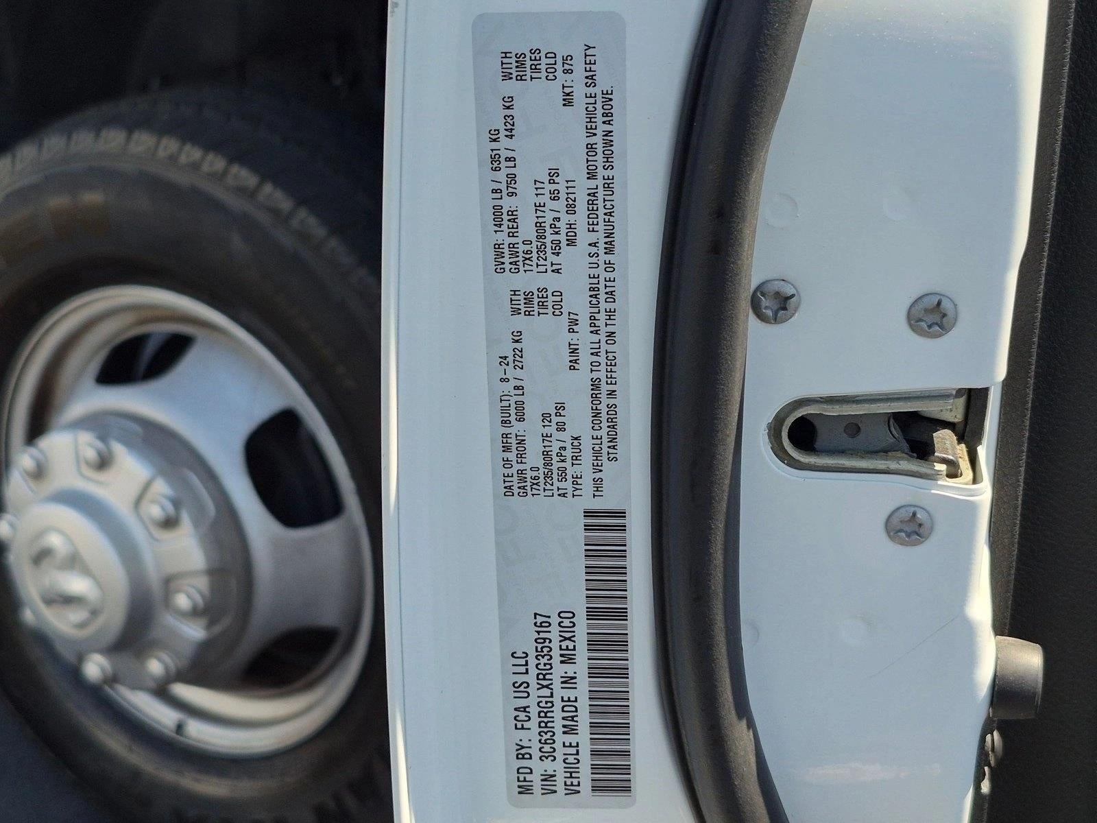 2024 RAM 3500 Tradesman 4x4 Crew Cab 8' Box