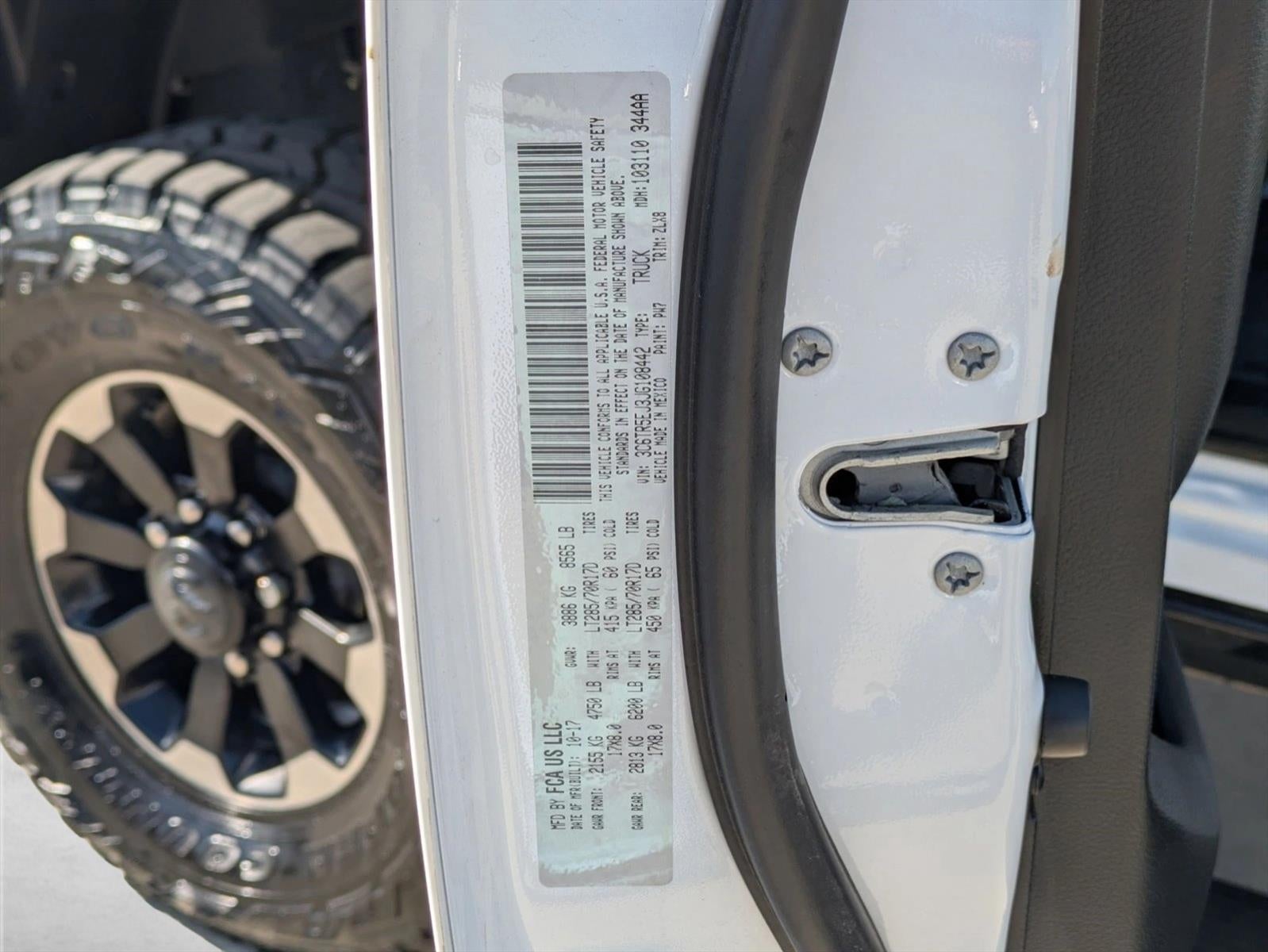 2018 RAM 2500 Power Wagon 4x4 Crew Cab 6'4" Box