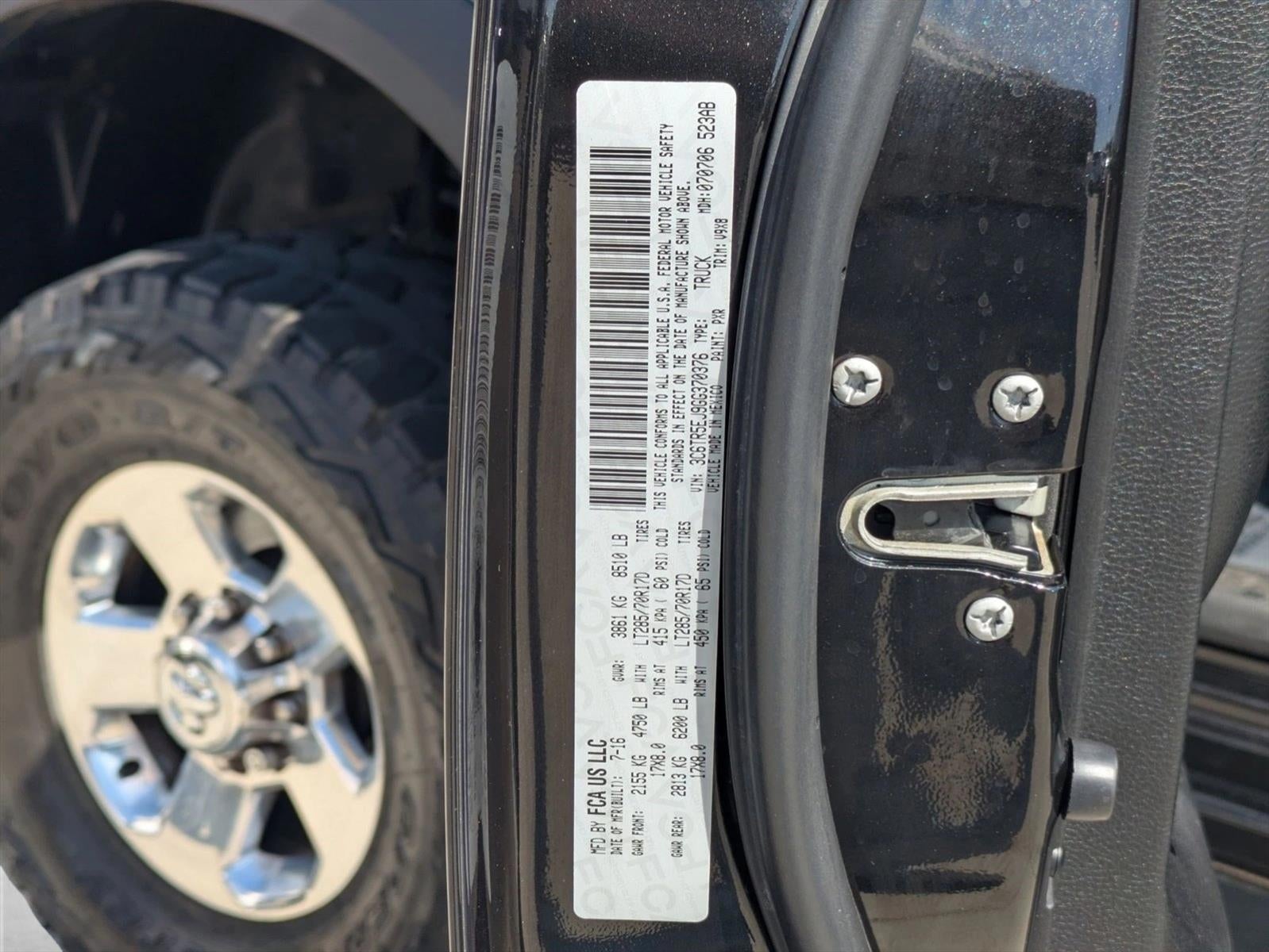 2016 RAM 2500 4WD Crew Cab 6.4 Ft Box Power Wagon