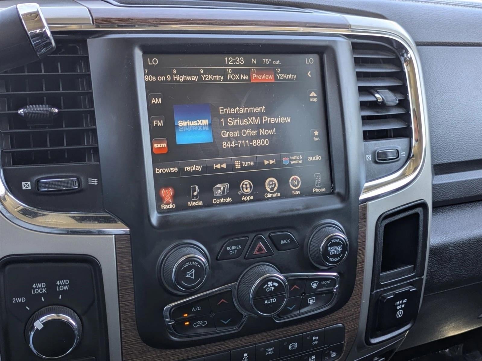 2015 RAM 2500 4WD Crew Cab 8 Ft Box Laramie