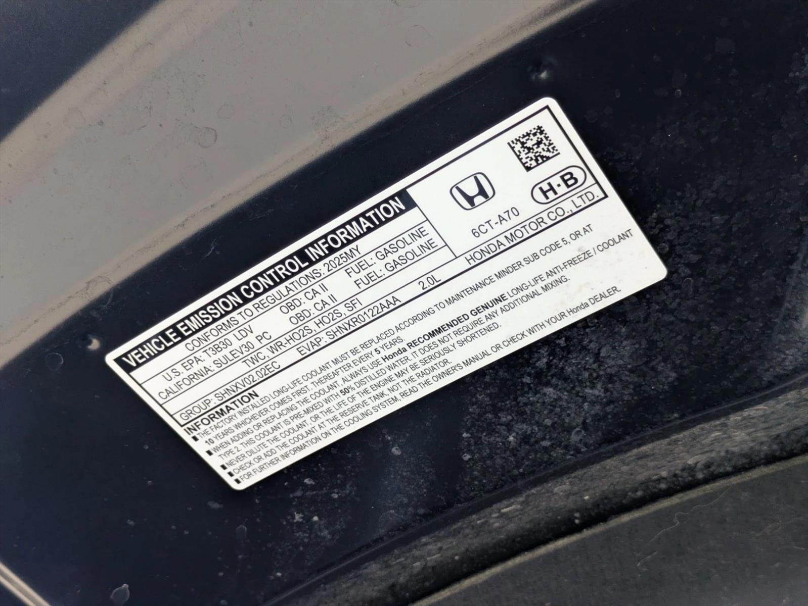 2025 Honda HR-V Sport 2WD CVT