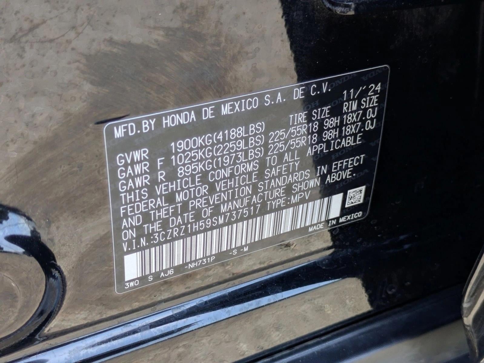 2025 Honda HR-V Sport 2WD CVT