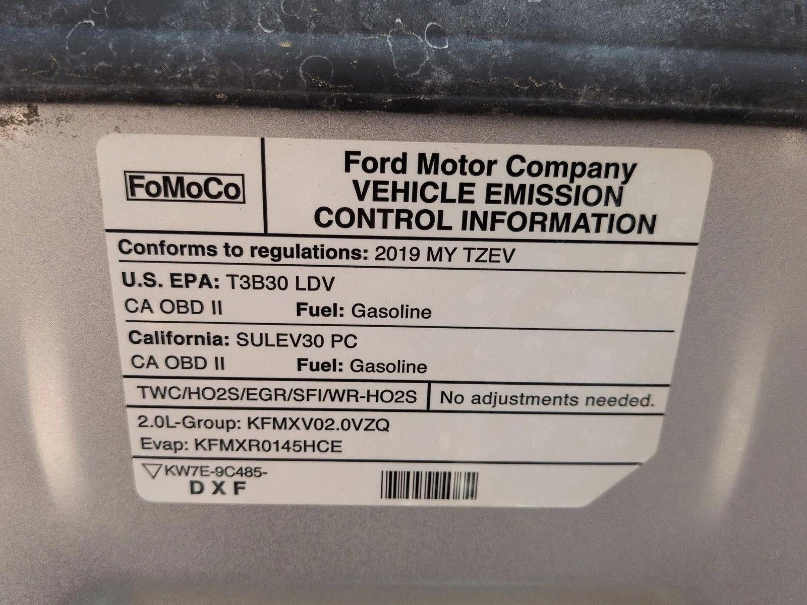 2019 Ford Fusion Energi Titanium FWD