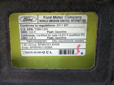 2011 Ford Fiesta 5dr HB SES