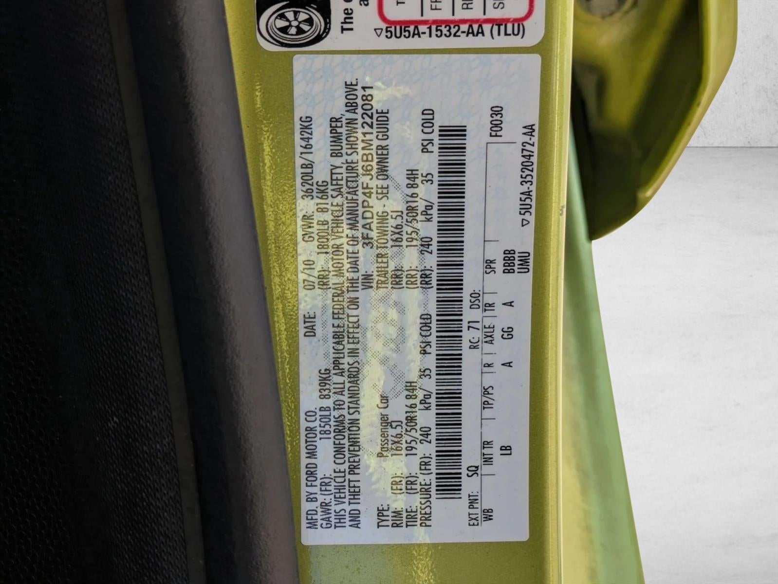 2011 Ford Fiesta 5dr HB SES