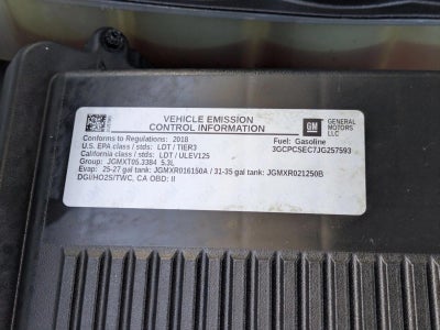 2018 Chevrolet Silverado 1500 Crew Cab Short Box 2-Wheel Drive LTZ