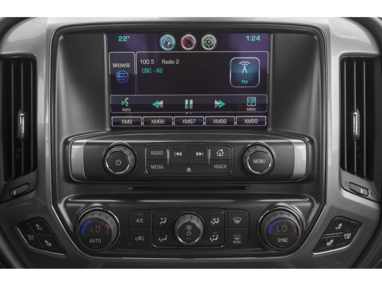 2015 Chevrolet Silverado 1500 Crew Cab Short Box 2-Wheel Drive LTZ