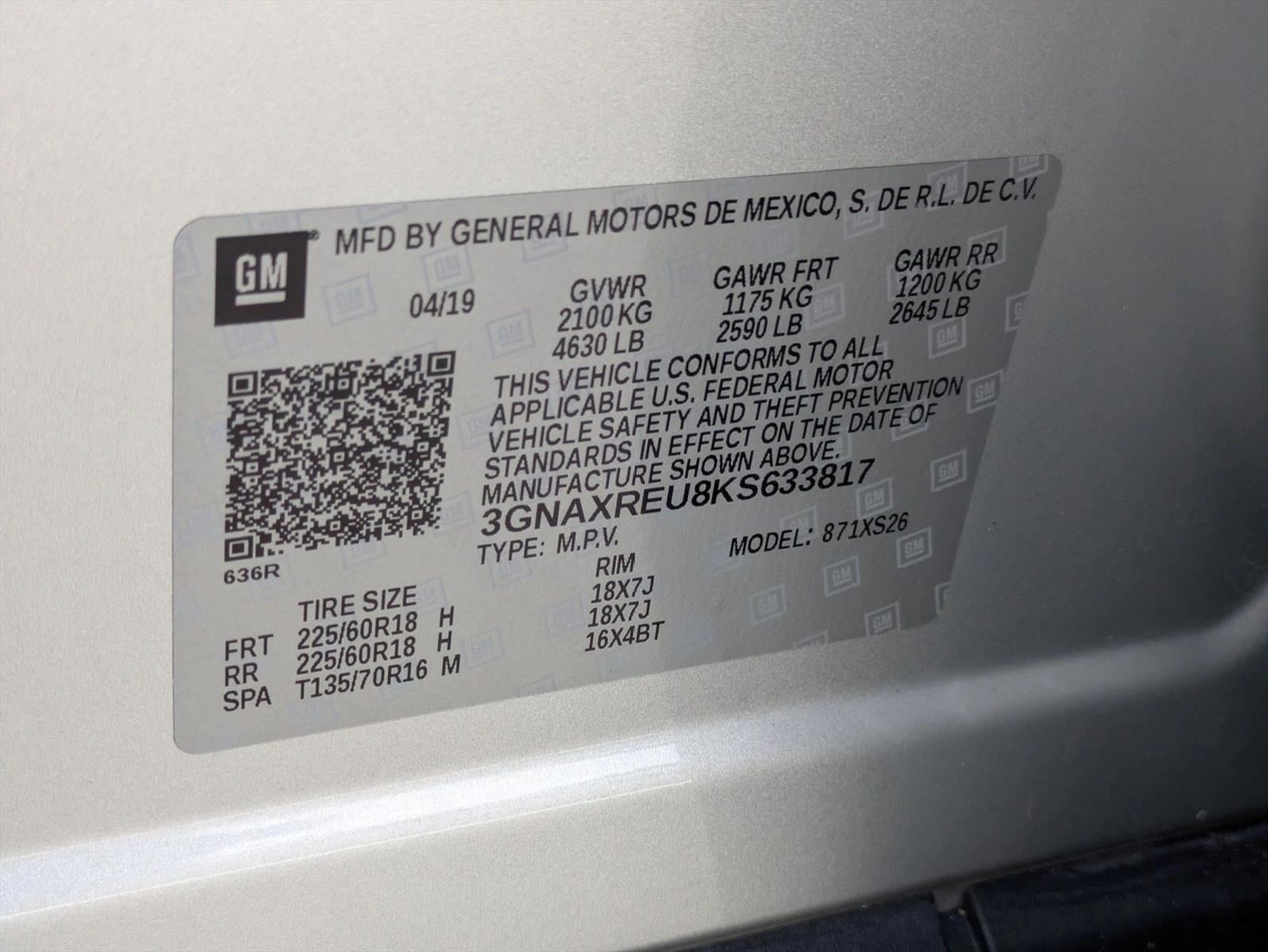 2019 Chevrolet Equinox FWD Premier