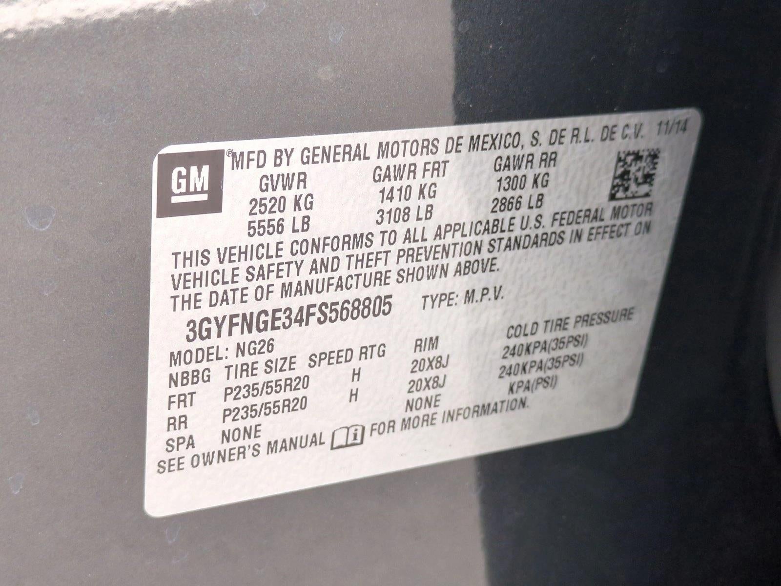 2015 Cadillac SRX AWD 4dr Premium Collection