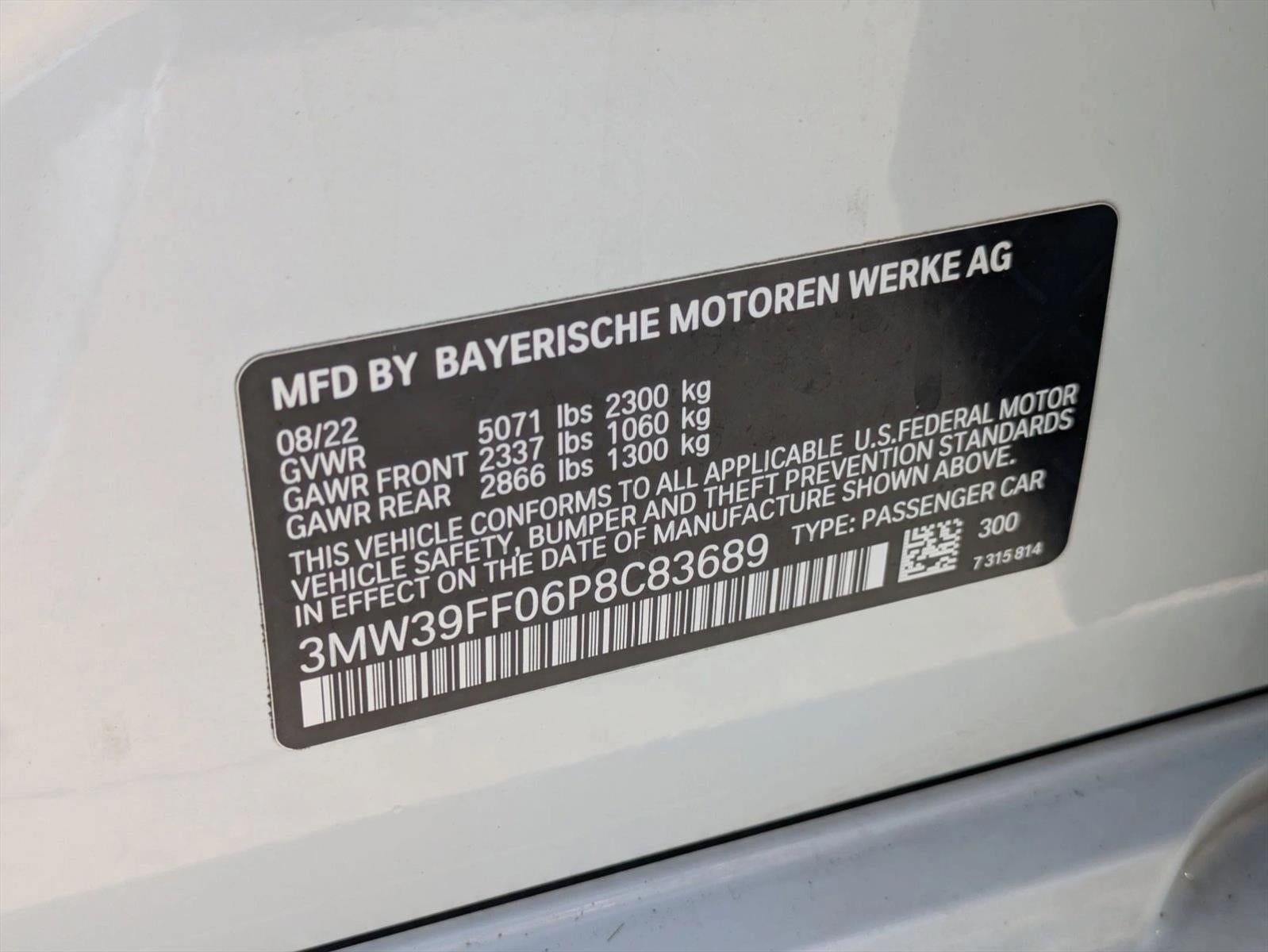 2023 BMW 330e Plug-In Hybrid