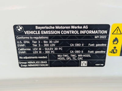 2022 BMW 330i Sedan North America