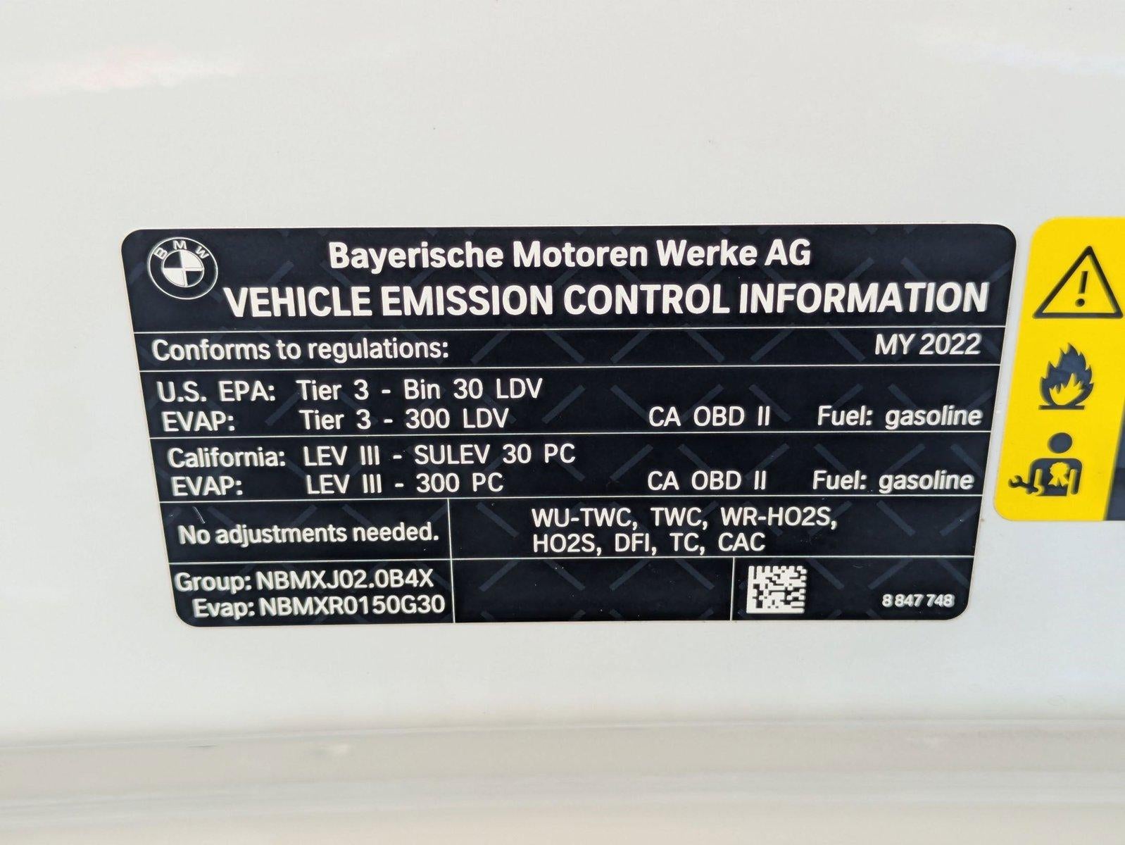 2022 BMW 330i Sedan North America