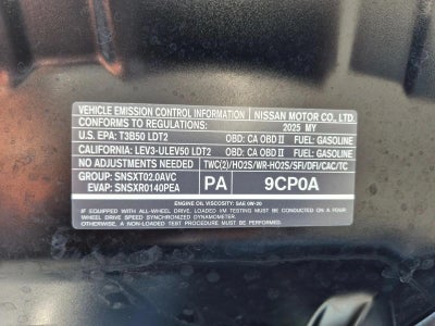 2025 INFINITI QX50 SPORT AWD