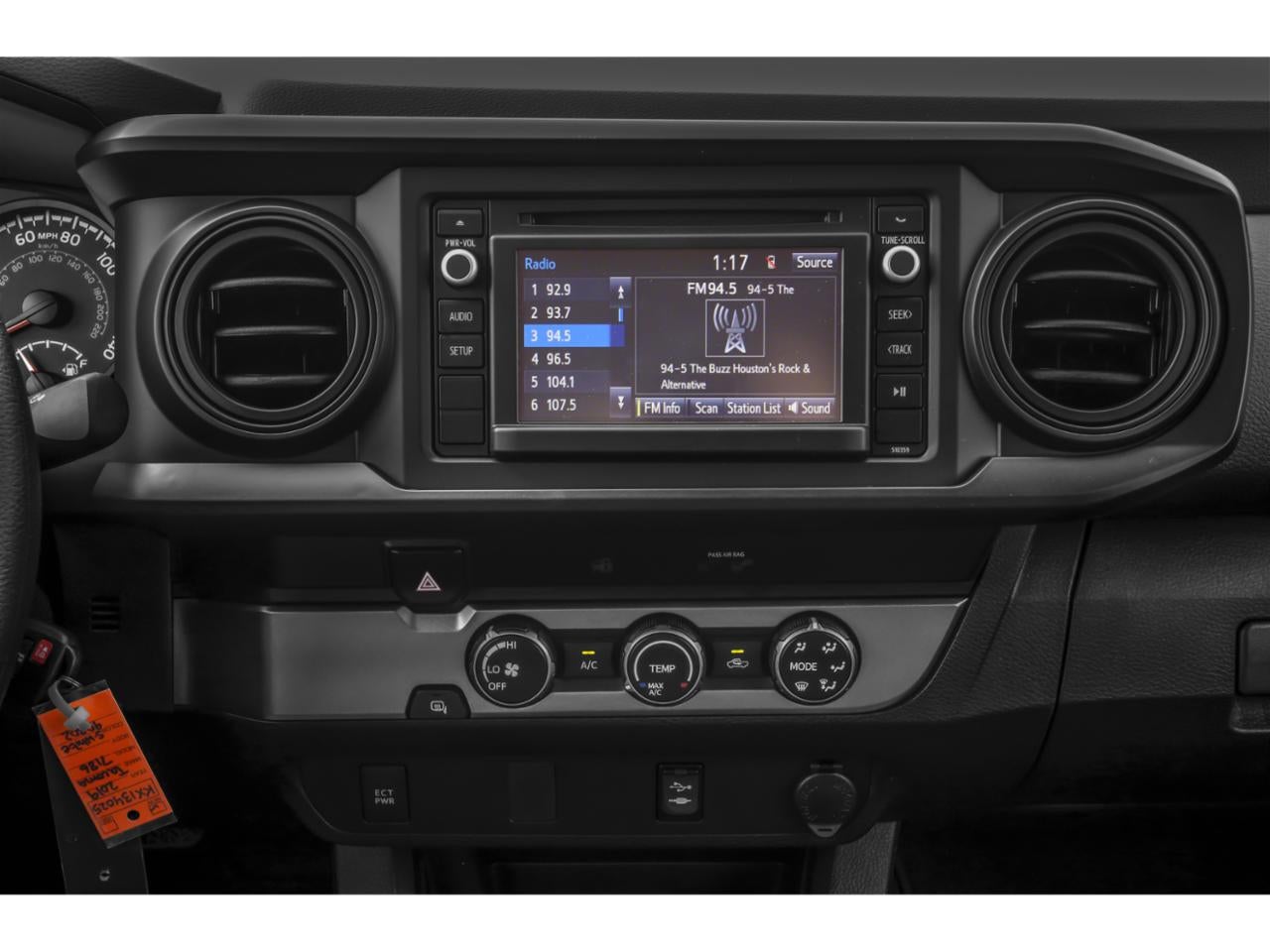 2019 Toyota Tacoma 2WD 2WD SR5 Double Cab 5' Bed V6 AT (Natl)