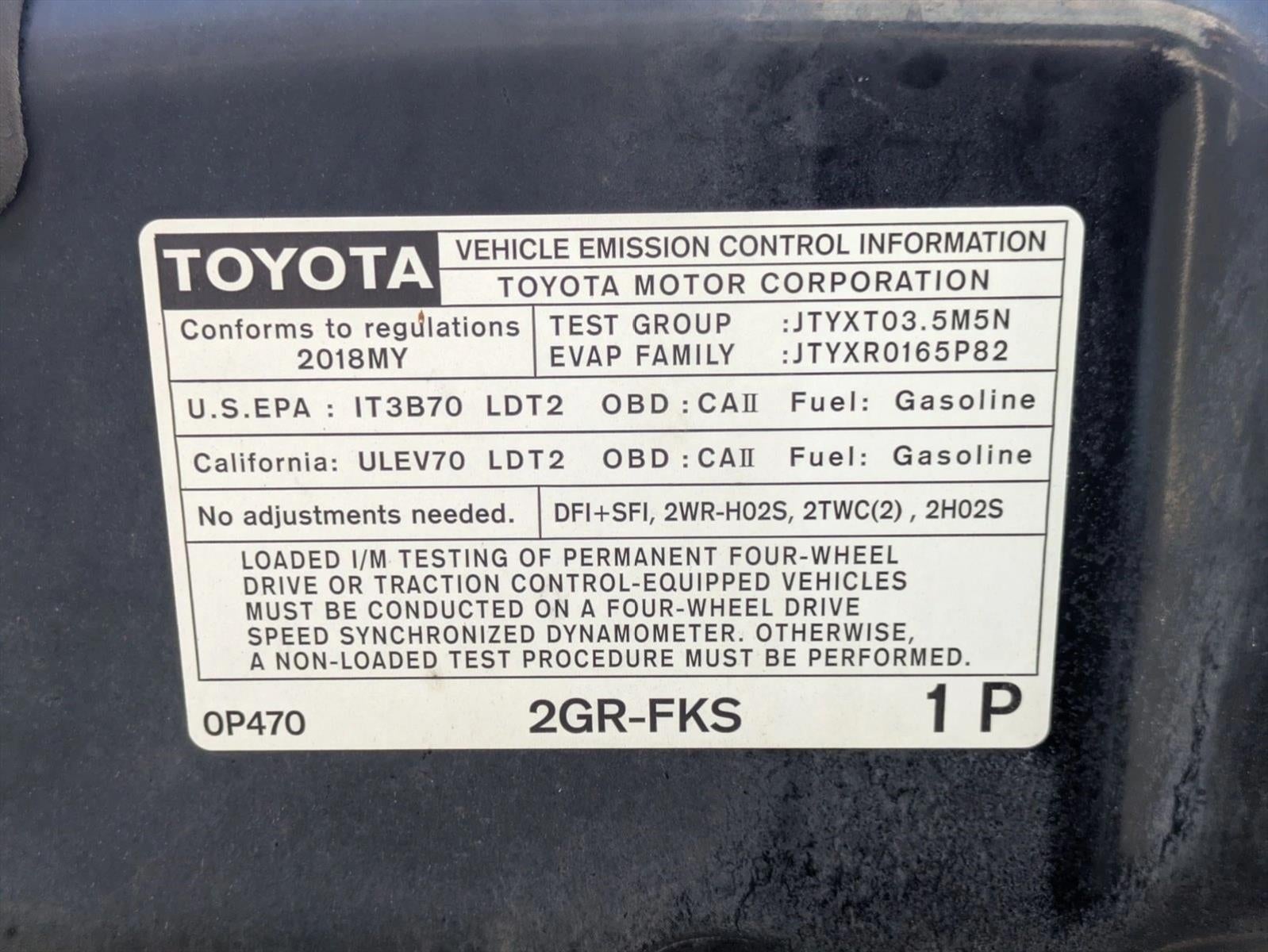 2018 Toyota Tacoma TRD Sport Double Cab 6' Bed V6 4x2 AT (Natl)