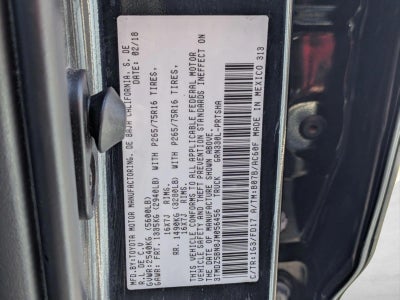 2018 Toyota Tacoma SR5 Double Cab 6' Bed V6 4x4 AT (Natl)