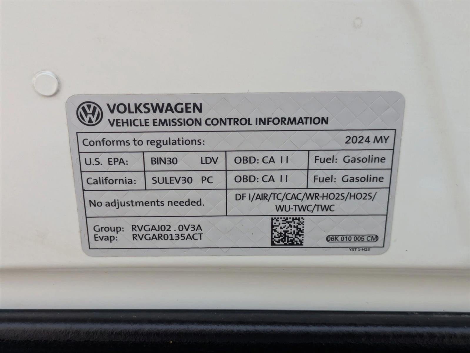 2024 Volkswagen Tiguan 2.0T SE FWD