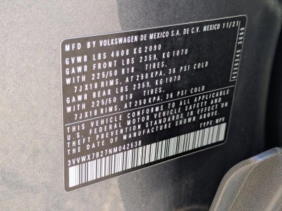 2022 Volkswagen Taos SE 4MOTION