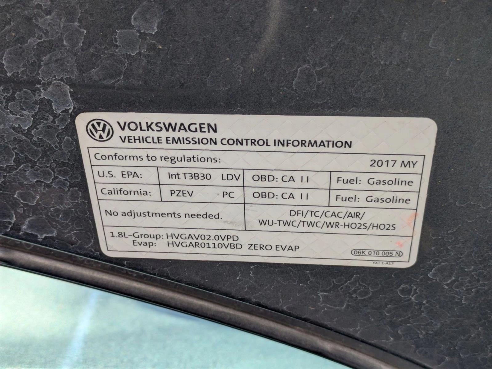 2017 Volkswagen Beetle 1.8T Fleet Auto