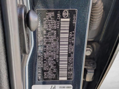 2016 Toyota Camry 4dr Sdn I4 Auto XLE (SE)