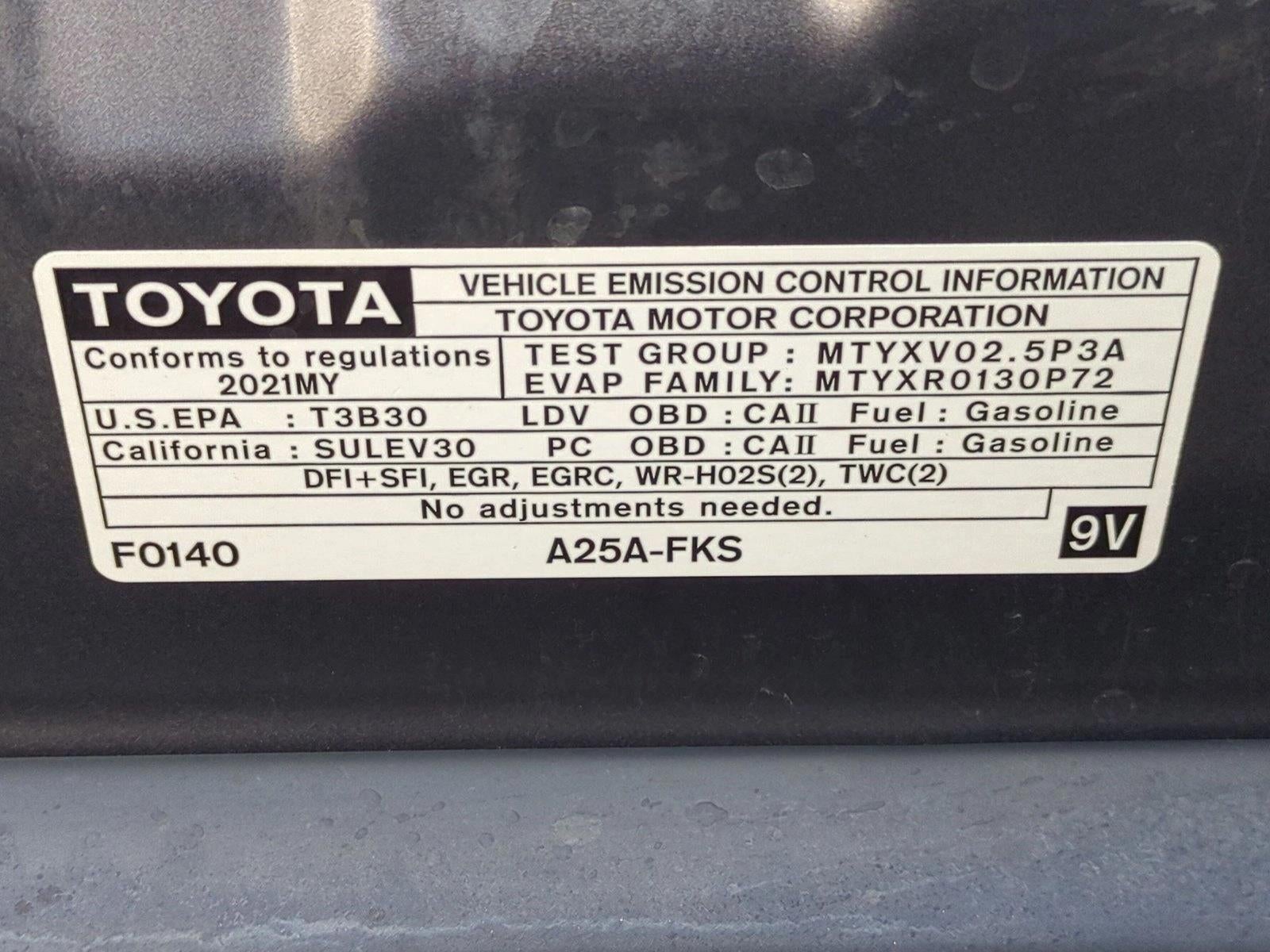 2021 Toyota Camry SE Auto (SE)