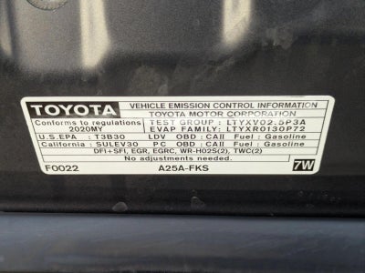 2020 Toyota Camry SE Auto (Natl)