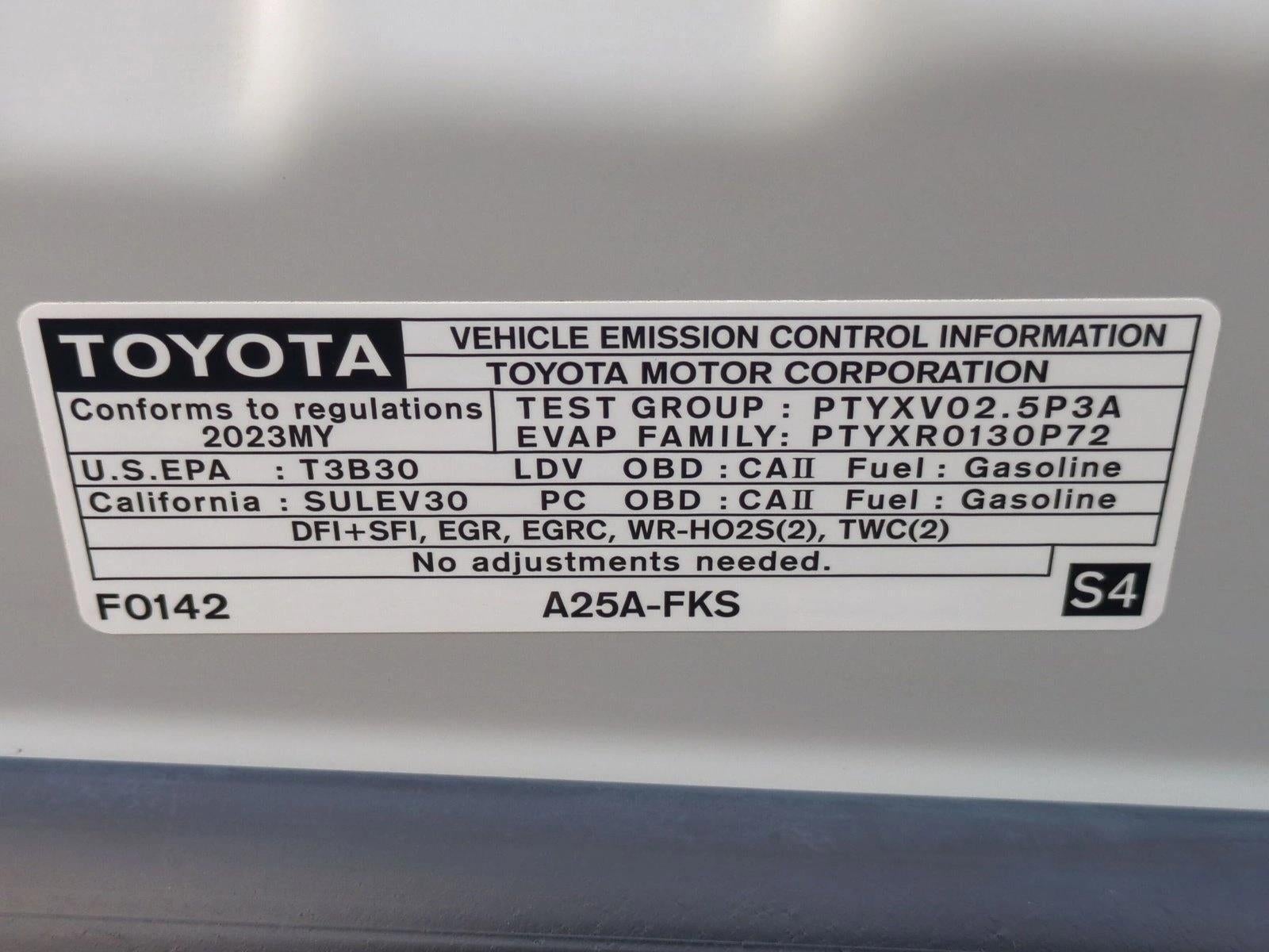 2023 Toyota Camry SE Auto (Natl)