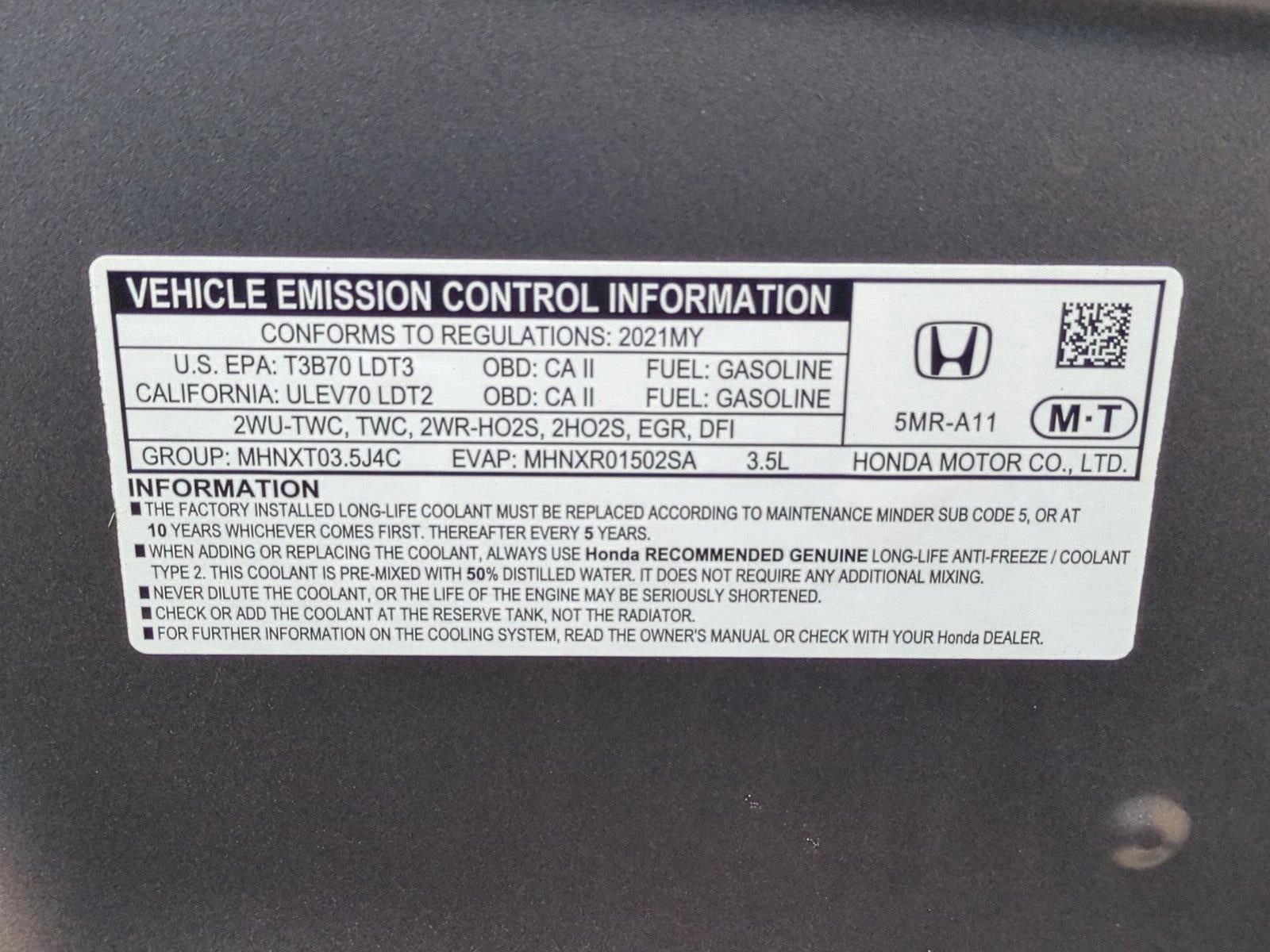 2021 Honda Odyssey EX-L Auto