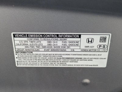 2022 Honda Odyssey EX-L Auto