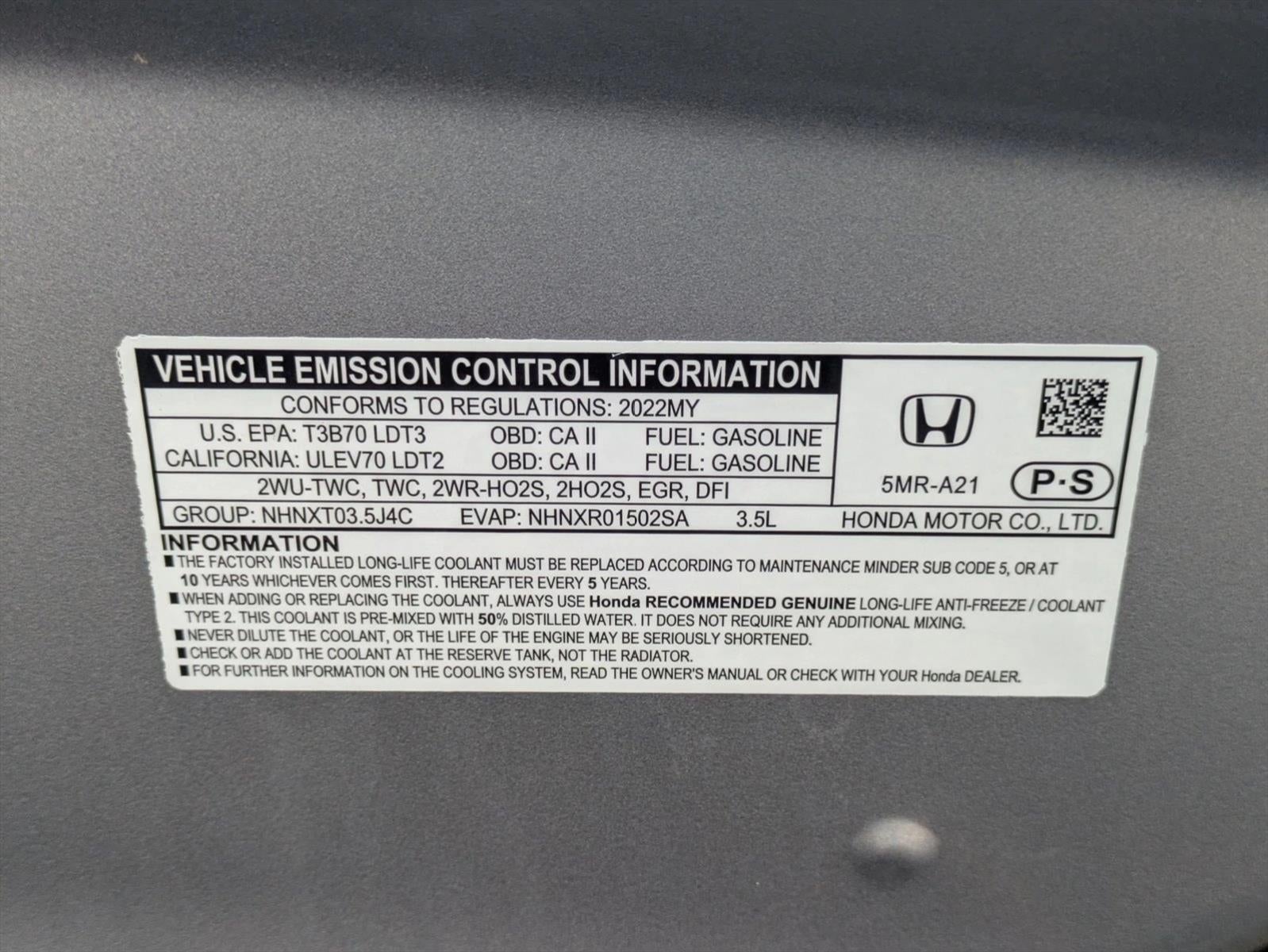 2022 Honda Odyssey EX-L Auto
