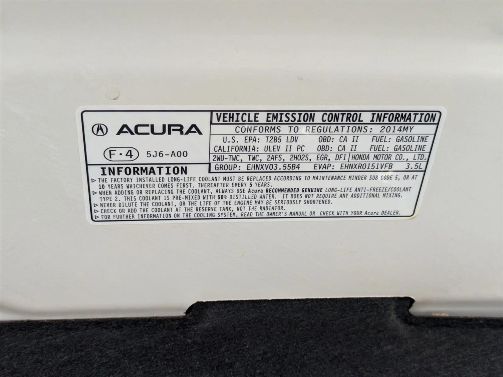 2014 Acura MDX FWD with Technology Package