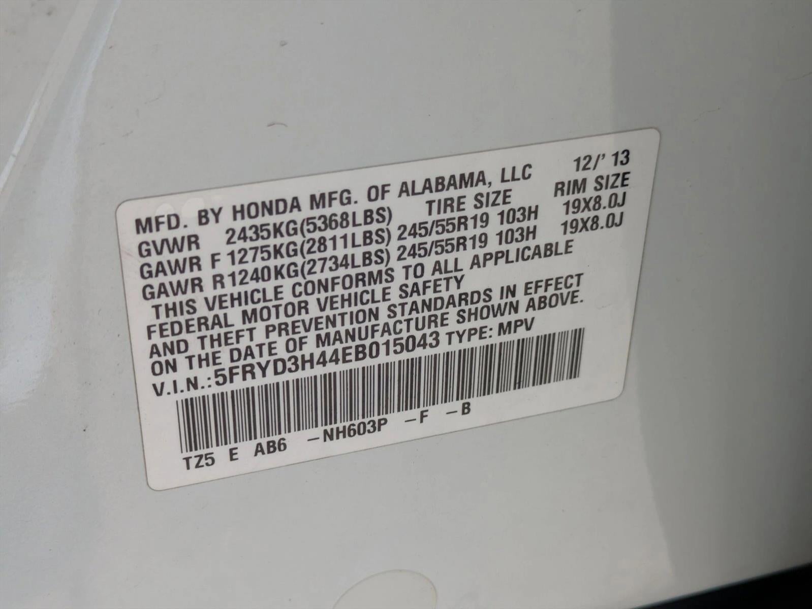 2014 Acura MDX FWD with Technology Package