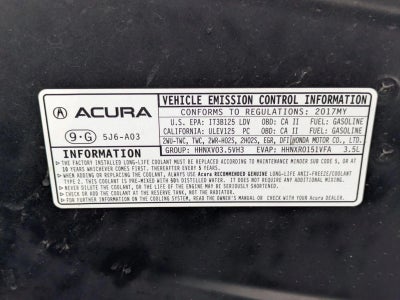 2017 Acura MDX SH-AWD w/Technology Pkg