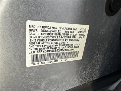 2016 Acura MDX SH-AWD with Advance Package