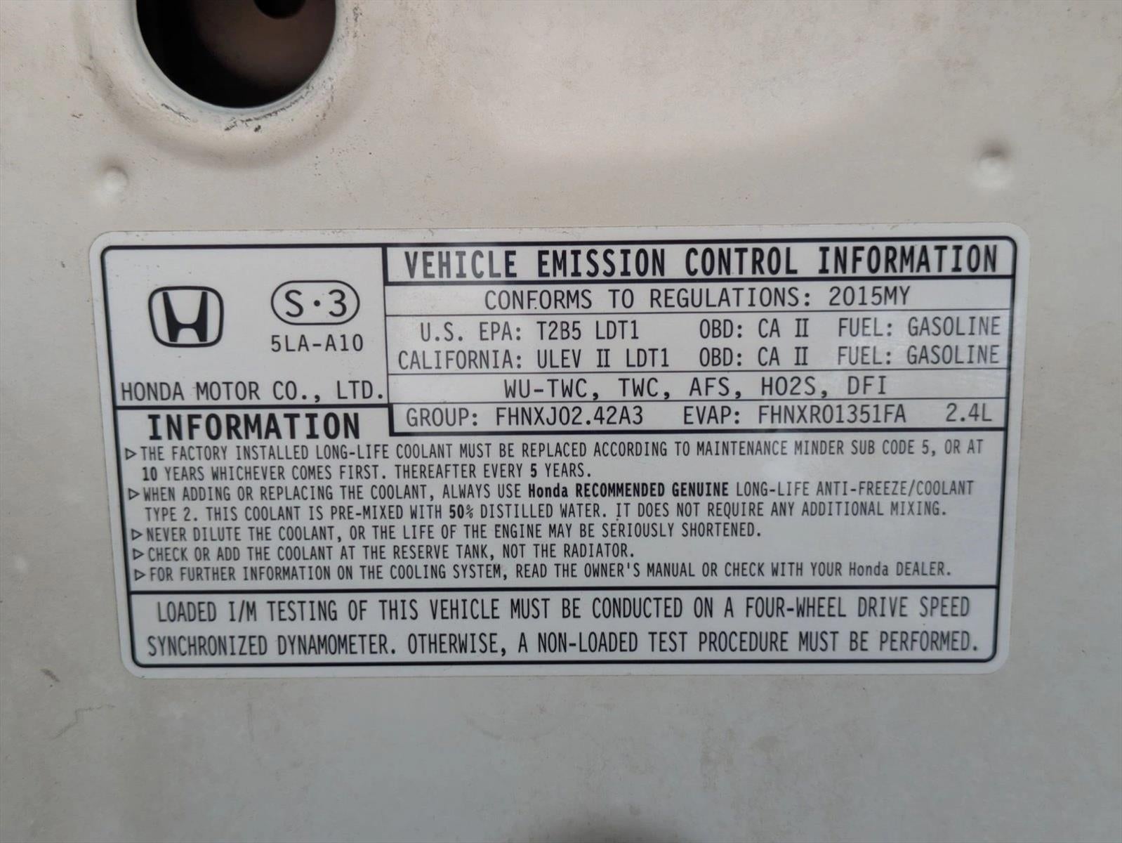 2015 Honda CR-V EX AWD