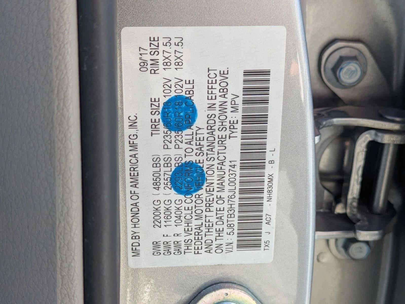 2018 Acura RDX FWD w/Advance Pkg