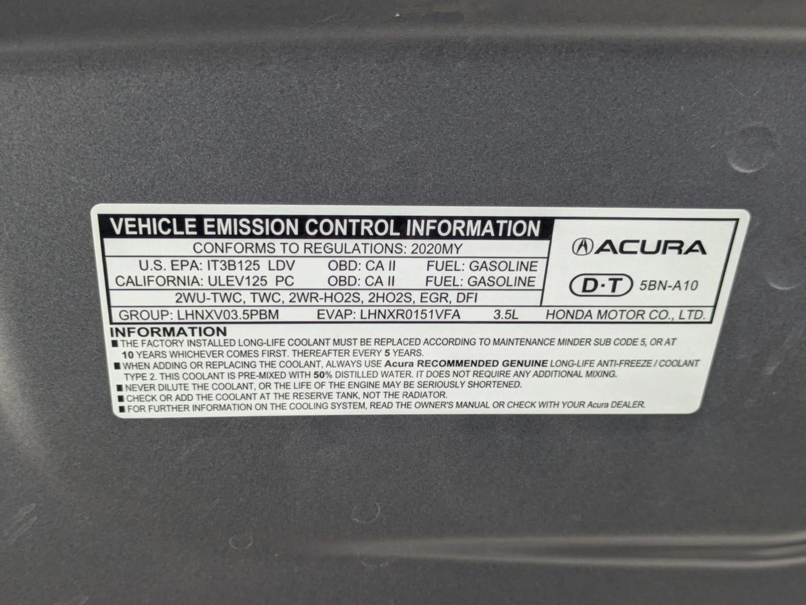 2020 Acura MDX SH-AWD 6-Passenger w/Advance Pkg