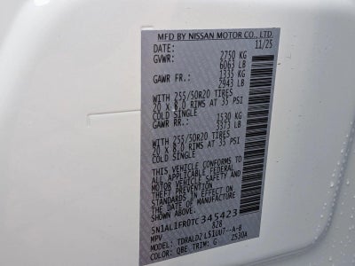 2026 INFINITI QX60 LUXE FWD