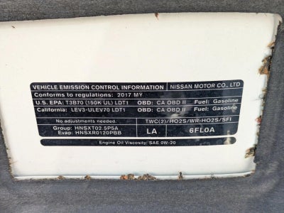 2017 Nissan Rogue FWD SV