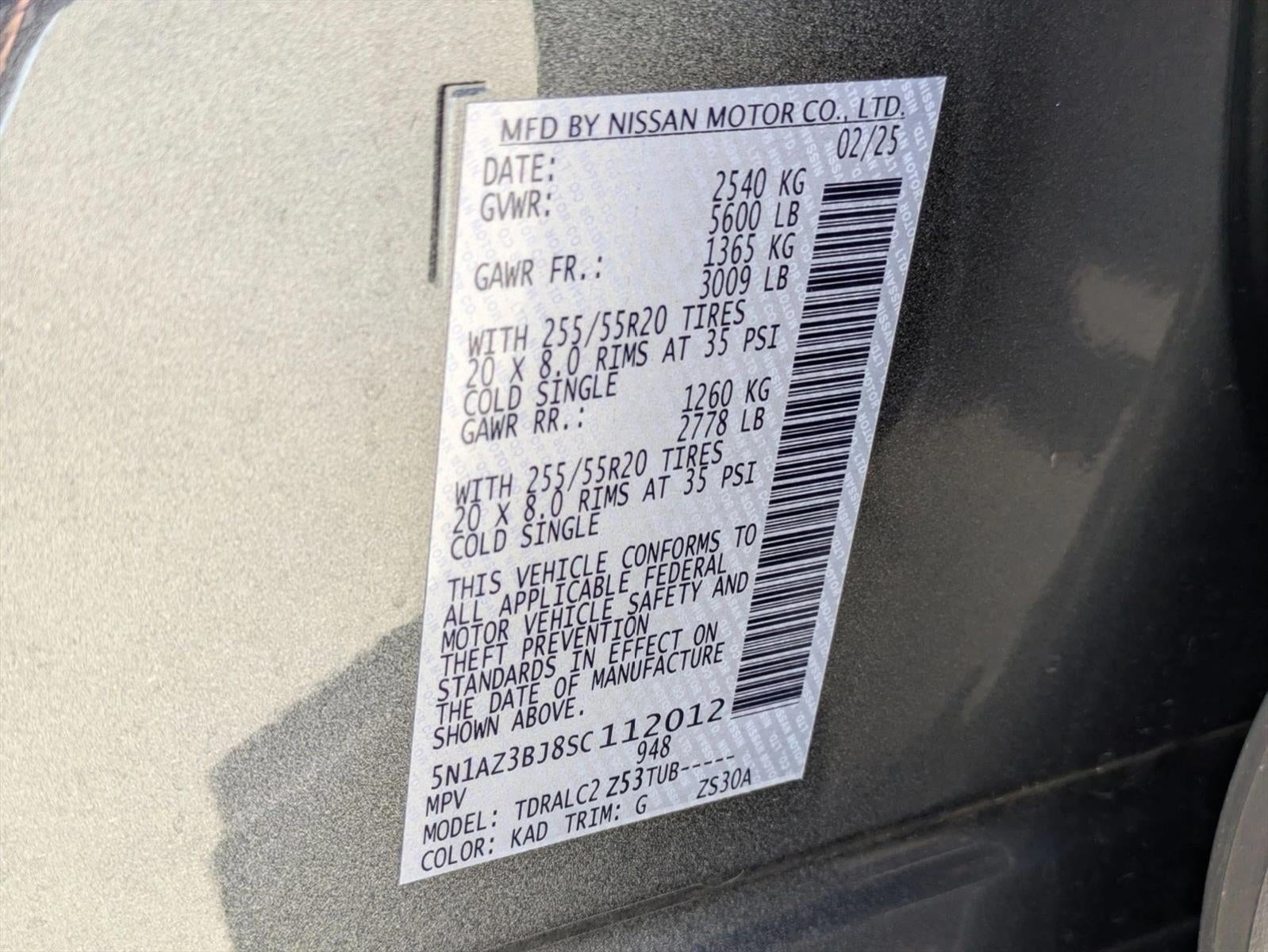 2025 Nissan Murano FWD SV