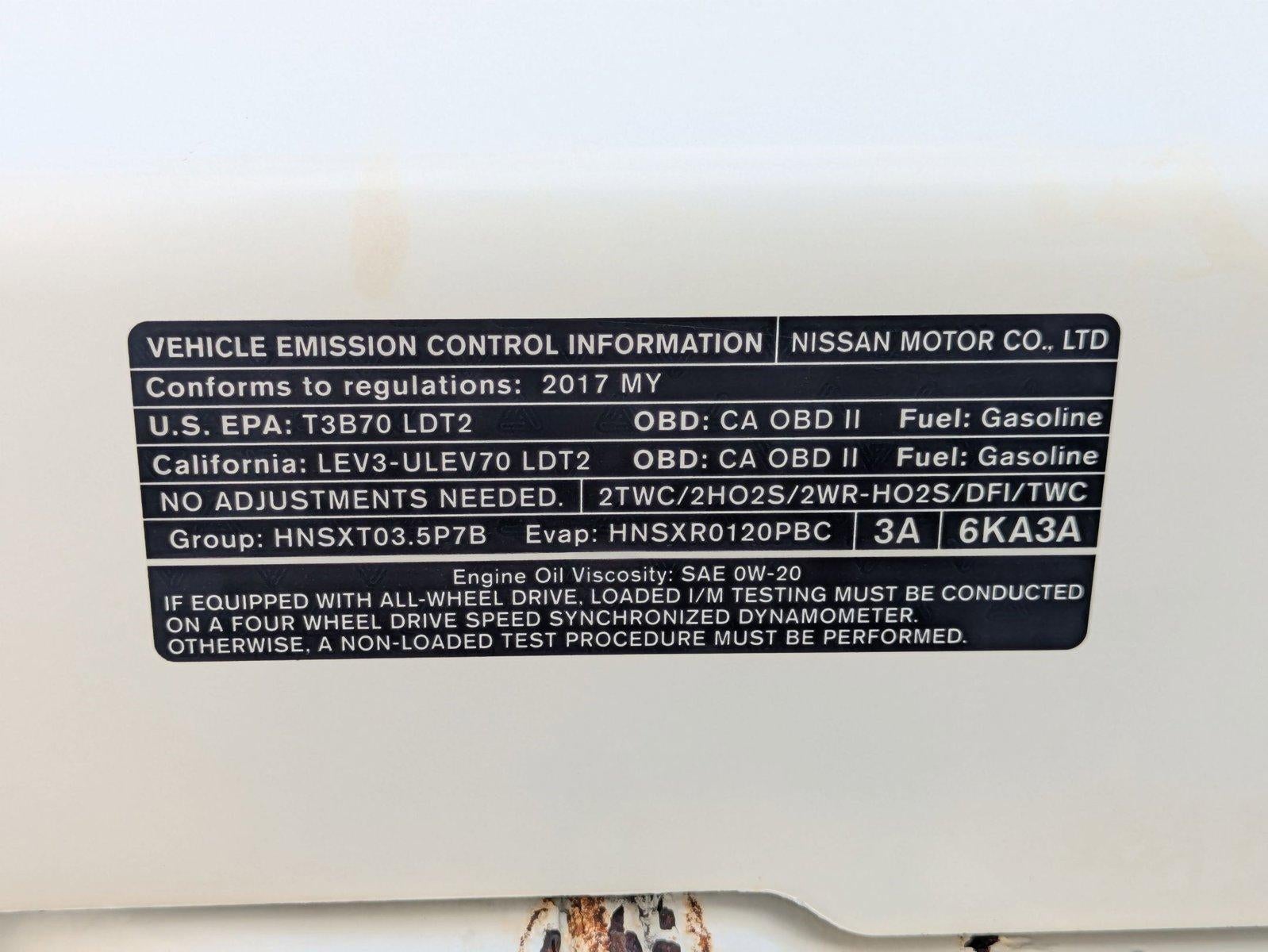 2017 INFINITI QX60 FWD