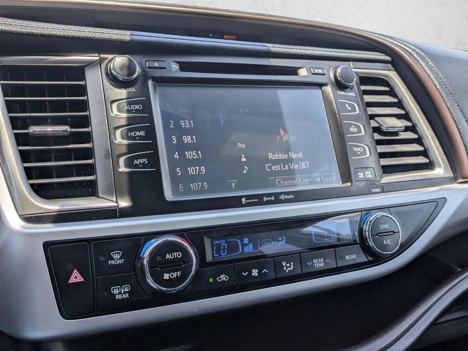2019 Toyota Highlander XLE V6 FWD (Natl)