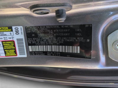 2020 Toyota Sienna L FWD 7-Passenger (Natl)