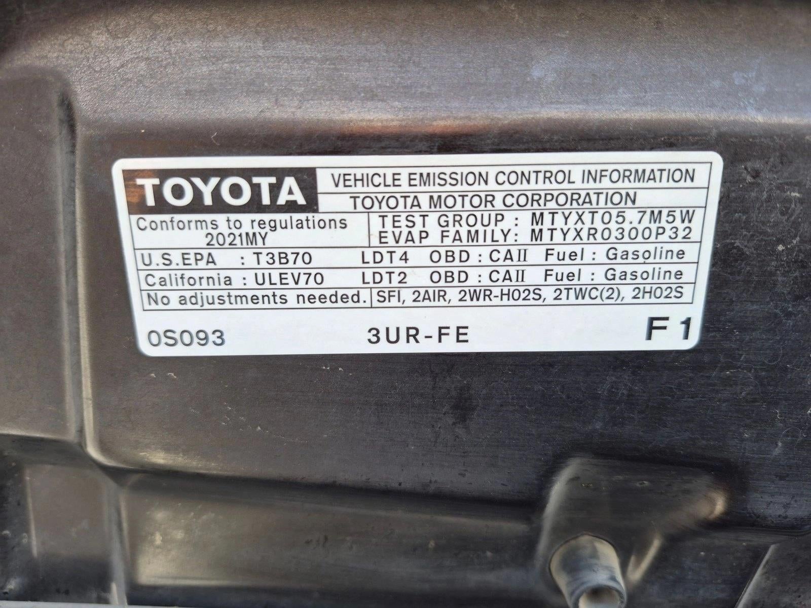 2021 Toyota Tundra 4WD 4WD Limited CrewMax 5.5' Bed 5.7L (Natl)