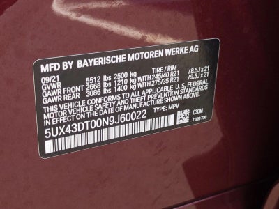 2022 BMW X4 M40i Sports Activity Coupe