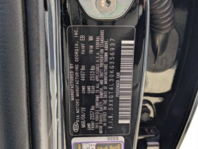 2019 Kia Optima S Auto