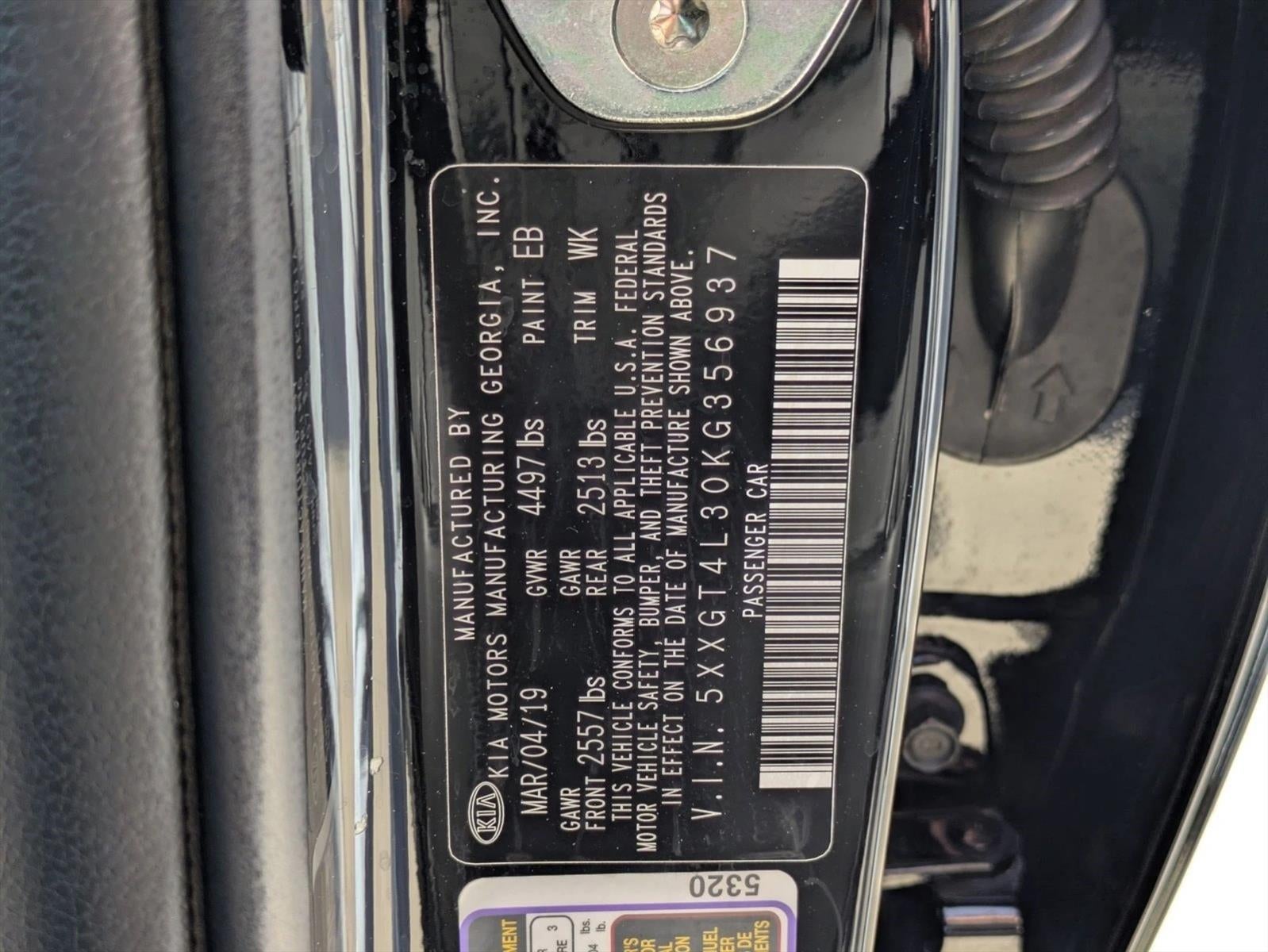 2019 Kia Optima S Auto