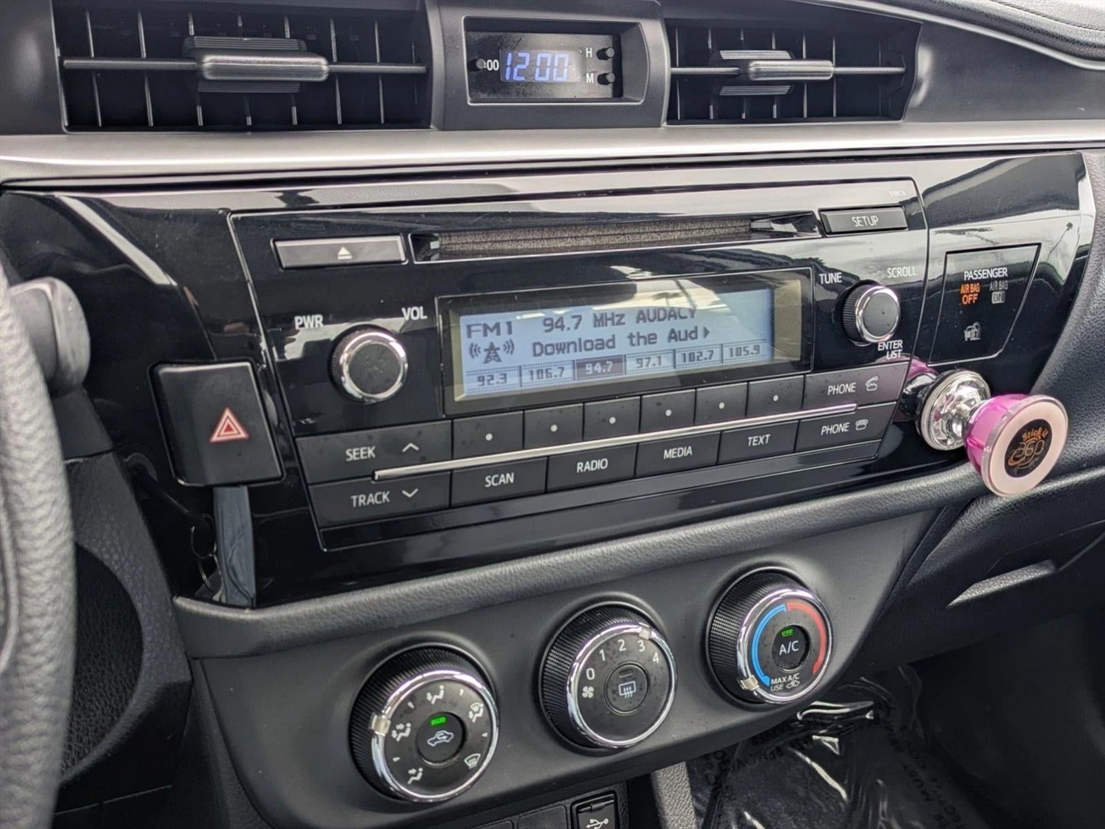 2014 Toyota Corolla 4dr Sdn Auto L (Natl)