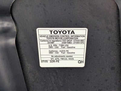 2014 Toyota Corolla 4dr Sdn Auto L (Natl)